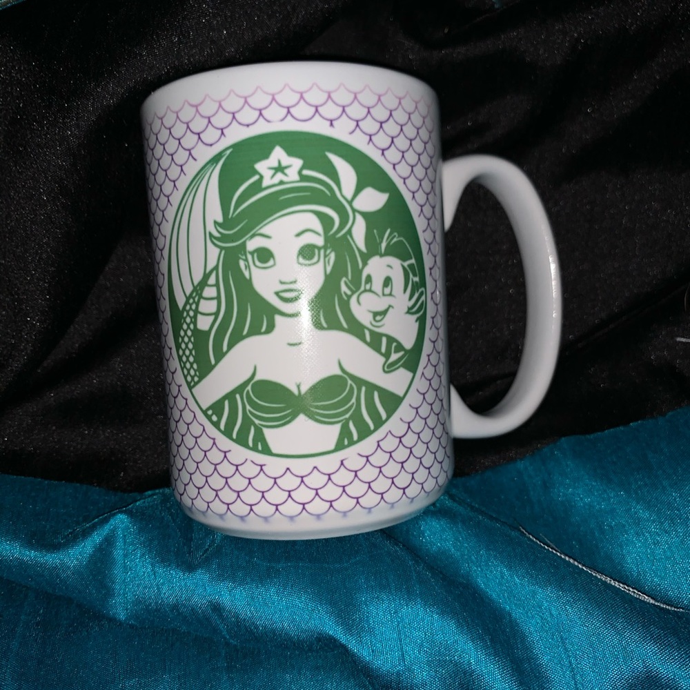Handmade mermaid 15oz coffee mug